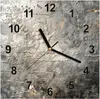 Wanduhr aus Glas mit Motiv Texturierte Oberfläche- 30 x 30 Produktbild-Vorschau 1