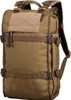 A studio shot of a brown backpack. Produktbild-Vorschau