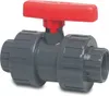 Profec Kugelhahn PVC-U 1 Innengewinde 10bar Grau Typ Safe Produktbild-Vorschau 1