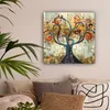 MuchoWow® - Leinwandbilder - Baum - Kunst - Modern - Natur, Produktbild-Vorschau 2