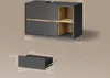 A product image showing a vanity unit and a separate drawer, with dimensions indicated by text overlays. Produktbild-Vorschau