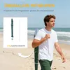 Outsunny 2-in-1 Strand Schirm Sonnenschirm Strand Zelt Produktbild-Vorschau 8