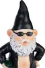 BRUBAKER Zahradní trpaslík Cooler Biker Black - Rocker Náhled obrázku produktu 3