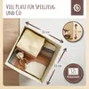 Bieco Boîte de rangement enfants biches | Rangement chambre Voir les images du produit 2