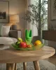 Assiette à fruits - Couleur : Vert citron - Modèle Perica Voir les images du produit 3