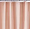 Rideau de douche gaufré - Rose - PEVA - 180 x 200 cm - 12 Voir les images du produit 1