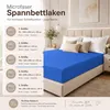 Microfaser Marke Spannbettlaken  120 x 200 cm + 30 cm Produktbild-Vorschau 4