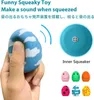 Quietschendes Spielzeug für Hunde, 6 PCS Rubber Bouncy Egg Produktbild-Vorschau 2