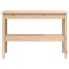 vidaXL Tavolino da salotto 110x40x75 cm in legno massello Anteprima dell’immagine prodotto 3