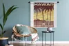 MuchoWow® Wandteppich Wandbehang Hawaii - Jahrgang - Palme Produktbild-Vorschau 4