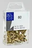 Q-Connect® KF02028 Musterbeutelklammern 80 Stück, Rundkopf, Anteprima dell’immagine prodotto 4