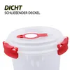 Vorratsdose für Lebensmittel (640 ml) - Rot - Produktbild-Vorschau 4