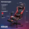Douxlife® GC-RC03 Gaming-Stuhl Bürostühle Massage Produktbild-Vorschau 10