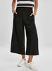Urban Classics Ladies Wide Viscose Culotte black - M Náhled obrázku produktu 12