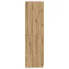 vidaXL Armadio rovere Artisan 80x52x180 cm materiale a base Anteprima dell’immagine prodotto 5