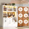 Buffetkast, 185x145x40 cm, met stopcontact, Productafbeelding-voorbeeld 18