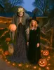 Animatronic Skelett Sensenmann mit Kürbis für Halloween, Produktbild-Vorschau 1