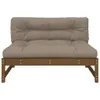 [Home] Mittelsofa Honigbraun 120x80 cm Massivholz Kiefer , Produktbild-Vorschau 4