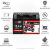 LANGZEIT YTX12A-BS GEL Motorradbatterie 12V 12Ah 230AEN Produktbild-Vorschau 2