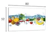 Piastra di copertura del piano cottura 80x52cm Copripiastra Anteprima dell’immagine prodotto 2