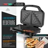 Sendvičovač Arendo 3 v 1, sendvičovač, 900 W, nepřilnavý Náhled obrázku produktu 3