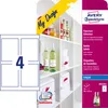 Avery Zweckform MD4001 etiketten voor flessen, 120 x 90 mm, Productafbeelding-voorbeeld 1