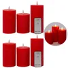 Sada 6 LED sviečok, priemer 7,5 cm, s blikajúcim plameňom, Náhľad obrázku produktu 1