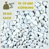 Kieselsteine Garten Zierkies Weiß 15-25 mm 25 kg Aquarium Produktbild-Vorschau 2
