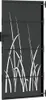 vidaXL Portail de jardin noir 85 x 175 cm Acier revêtu par Voir les images du produit 6