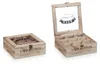 Relaxdays Teebox, 9 Fächer, Holz, Teekiste mit Produktbild-Vorschau 11
