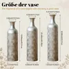 Wazony podłogowe, zestaw 3 sztuk Duże metalowe wazony Podgląd zdjęcia produktu 7