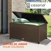 CASARIA® Zahradní box polštářový box s kolečky 270L úložný Náhled obrázku produktu 9