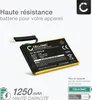 CELLONIC 1x Batterie pour GPS / Navigation Compatible avec Voir les images du produit 2