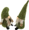 2 Wichtel Grünmützen Textil grün 20+27cm Produktbild-Vorschau 4