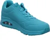 A single turquoise sneaker is shown against a white background. Voir les images du produit
