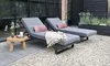 Sonnenliege Saint-Martin Grau Gartenliege Liegestuhl Produktbild-Vorschau 5