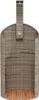 A cutaway view of a gray poly rattan and acacia wood outdoor shower. Anteprima dell’immagine prodotto