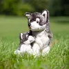 Lupo di peluche con cucciolo 27 cm ECO-FRIENDLY Anteprima dell’immagine prodotto 4