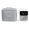 A projector and its carrying case are displayed side-by-side on a white background. Anteprima dell’immagine prodotto