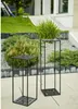 Howhomely Flower Stool Metal Black 100 cm - kvìtinový Náhled obrázku produktu 9
