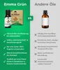 A comparison between Emma Grün Bio Nelkenöl and other oils, highlighting the benefits of Emma Grün's product. Produktbild-Vorschau