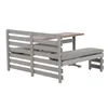 Ocelový balkonový set Sunjoy LAGOS - 126 cm x 157 cm, šedý Náhled obrázku produktu 18