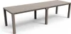 Dmora Tavolo da Esterno Brossard 90x294x75h cm Grigio Anteprima dell’immagine prodotto 1