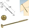 Tellerkopfschrauben 6,0x120 Konstruktionsschrauben Produktbild-Vorschau 1