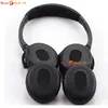 A pair of black headphones is shown from a top-down perspective on a white background. Produktbild-Vorschau