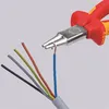 Pince ronde VDE 160 mm avec poignée ergonomique Knipex | Voir les images du produit 10
