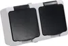 2er Set REV AquaMini 2-fach Steckdose Aufputz IP54 Produktbild-Vorschau 5