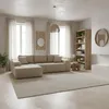 Ecksofa - mit Schlaffunktion - Couch L Form - Beige - Produktbild-Vorschau 3
