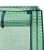 vidaXL Letto rialzato con serra in rattan 120x40x138 cm Anteprima dell’immagine prodotto 7
