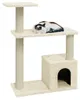vidaXL Graffiatoio in sisal crema 70 cm Anteprima dell’immagine prodotto 3